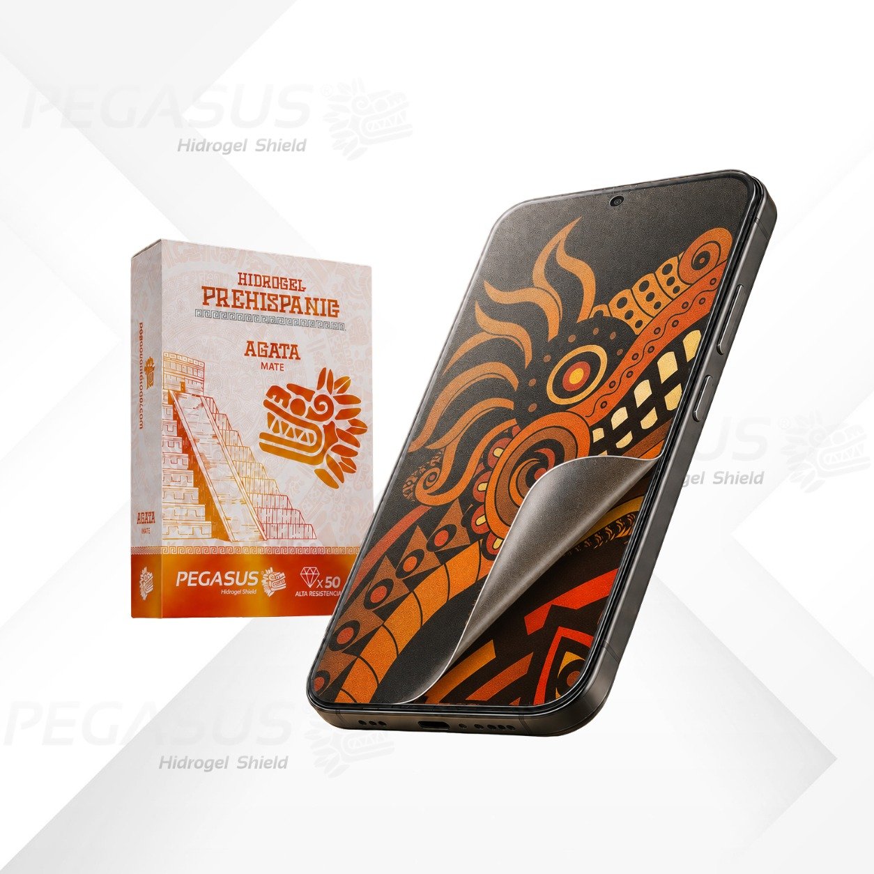 MICAS DE HIDROGEL AGATA MATTE PREHISPANIC PEGASUS 50 PZAS - Image 3