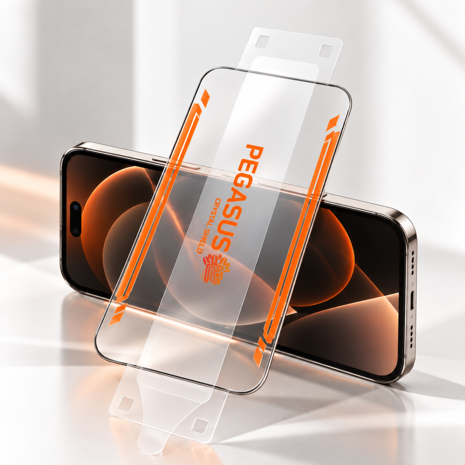 Mica Crystal Shield para iPhone 15 — Clear HD — Resistencia de Grado militar - Imagen 3