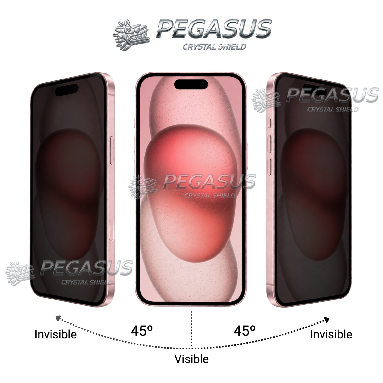 Mica Crystal Shield Magic Box para iPhone 16 PLUS — CLEAR — instalación fácil sin polvo - Imagen 3