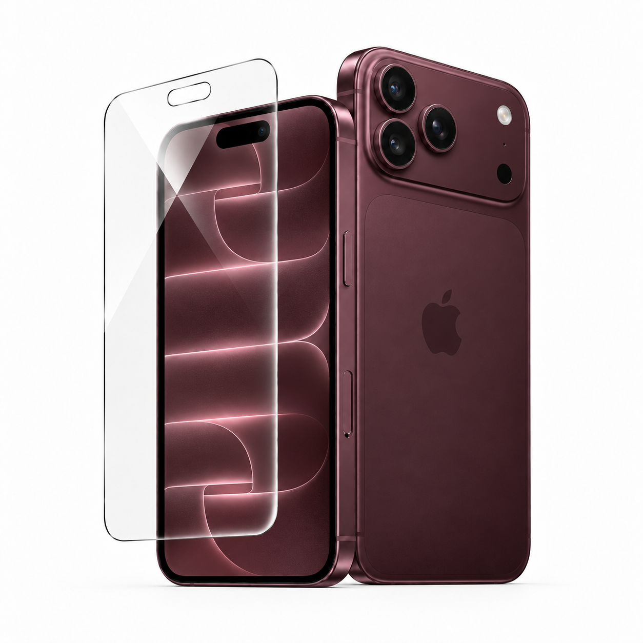 Mica Crystal Shield Magic Box para iPhone 18 PRO — CLEAR — instalación fácil sin polvo