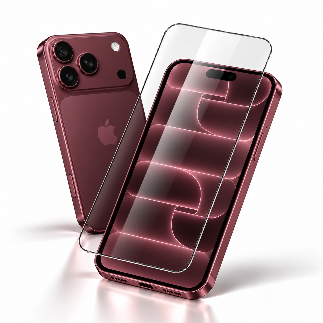Mica Crystal Shield para iPhone 18 PRO MAX — Clear HD — Resistencia de Grado militar