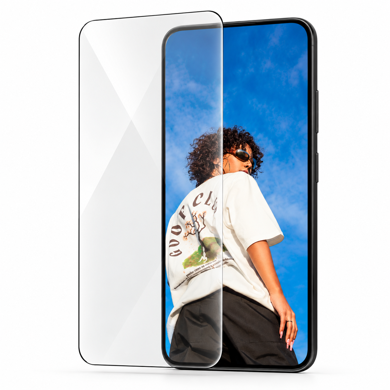 Mica Crystal Shield Magic Box para Samsung s25 — CLEAR — instalación fácil sin polvo